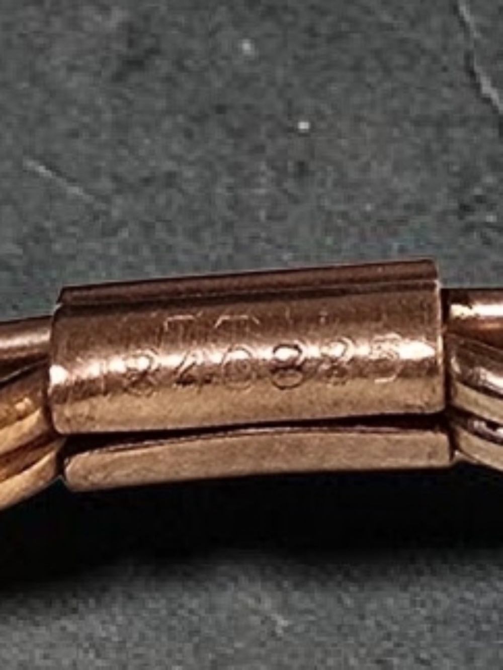 Vintage Retro Tie Clip and Tie Bar Set in Two Tone Plated Metal - Picture 14 of 14